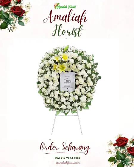 Krans Bunga Duka Sanan